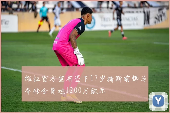 维拉官方宣布签下17岁梅斯前锋马乔转会费达1200万欧元